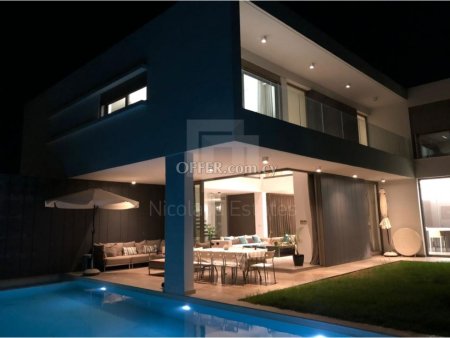 Five bedroom luxury villa for sale in a very quiet neighborhood in Engomi - 2