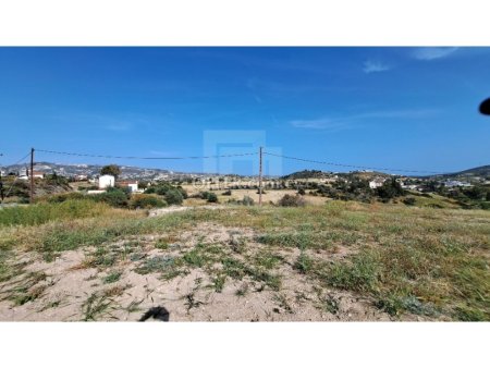 Beautiful Parcel of land with Sea views Monagroulli Limassol Cyprus