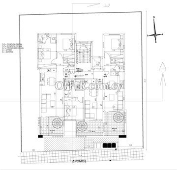 2 Bedroom Penthouse With Roof Garden  In Leivadia Area, Larnaka