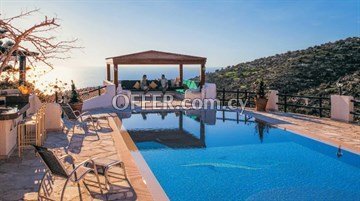 Panoramic Seaview 5 Bedroom Luxurious Villa  In Tsada, Pafos - 4