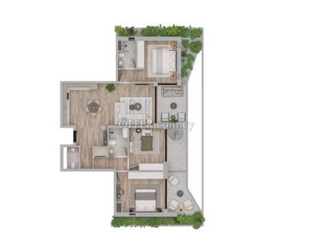 Apartment (Penthouse) in Livadia, Larnaca for Sale - 10