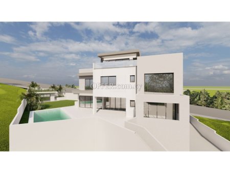 New five bedroom villa with a roof garden and swimming pool in Mouttagiaka area Limassol - 8