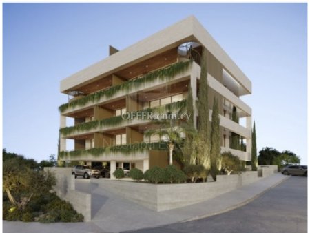 Luxury two bed apartment with sea views and easy access on the motorway 2 minutes for sale in Agia Phyla. Under construction. - 1