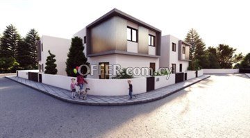 Semi-Detached 3 Bedroom House  In Ypsonas, Limassol