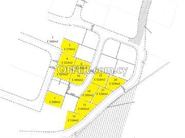 Plot Of 529 Sq.m.  In Lakatameia, Nicosia