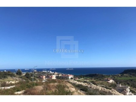 Plot for sale with full sea view in Agios Tychonas area Limassol - 1