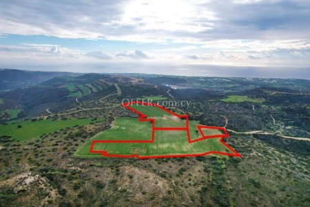 Fields in Choirokoitia Larnaca