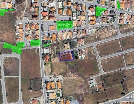 Residential plot Kokkinotrimithia Nicosia for sale