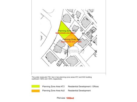 Residential Offices Plots for Sale in Ayioi Omologites Nicosia - 1