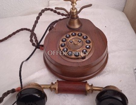 Vintage sitel wooden phone. - 6