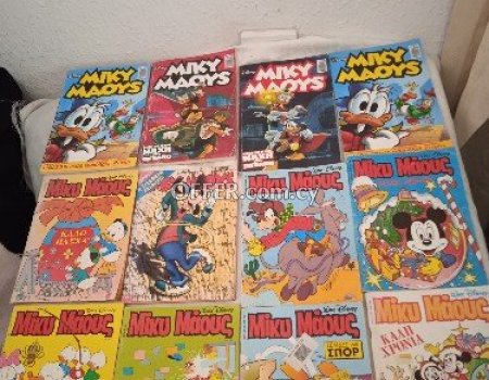 30 παλαιά κόμικς Μίκυ μάους αριθμών τευχών από 1000-1600 - 4