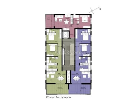 Two bedroom apartment with roof garden in Aglantzia area of Nicosia - 3