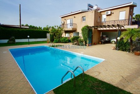 4 Bedroom Villa Private Pool For Rent Pareklissia Limassol