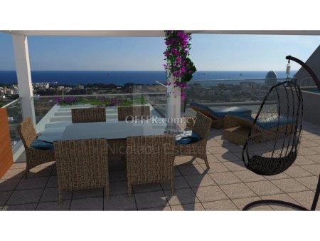 Luxury four bedroom plus studio penthouse in the prestigious Columbia area of Limassol - 6