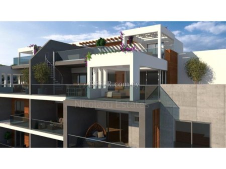 Luxury four bedroom plus studio penthouse in the prestigious Columbia area of Limassol - 4