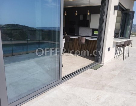 Villa with sea view and open area , green view Lemesos villa - private pool - sea view - 3