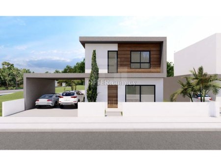 New three bedroom house in Pissouri - 3
