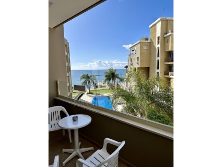 Luxury first line two bedroom sea view apartment in Potamos Germasogeia tourist area - 1