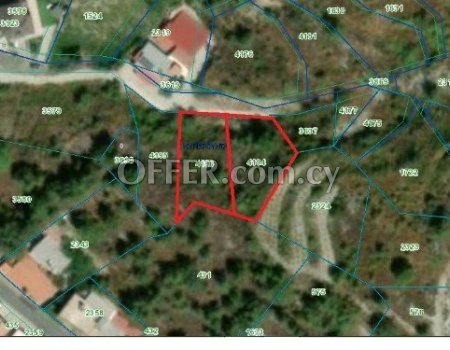 TWO NEIGHBORING PLOTS FOR SALE - 1