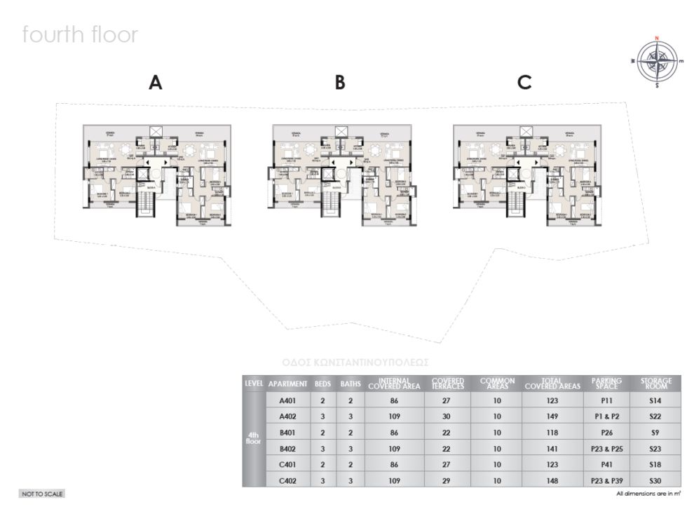 New three bedroom Ground floor apartment in Aglantzia area Nicosia - 8