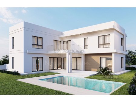 New four bedroom villa in Strovolos near Eleonon Pedieos