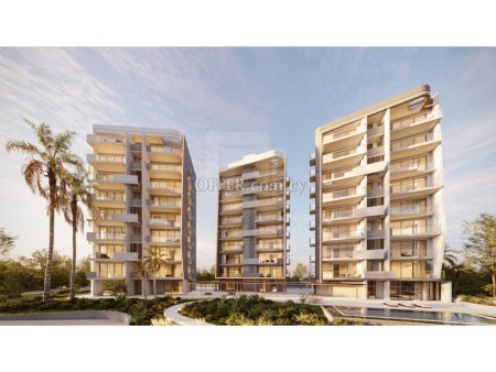 New three bedroom apartment with big balconies in Larnaca Mackenzie area