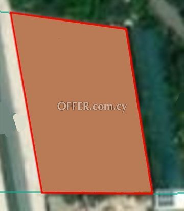 Residential Land Of 1122 Sq.M.  In Germasogeia, Limassol - 1