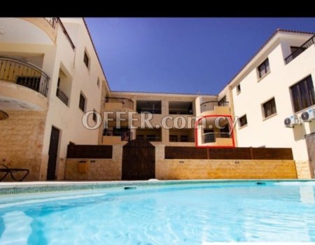 One Bedroom apartment with a pool for rent in Tersefanou (photo 1)