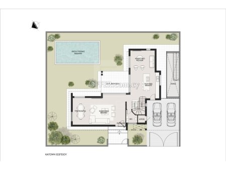 New four bedroom villa in Strovolos near Eleonon Pedieos - 3