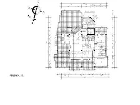 New completed three bedroom penthouse with huge roof garden in Palouriotissa area Nicosia - 7