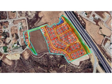 Residential plot in Nea Ledra area of Dali District 525m2
