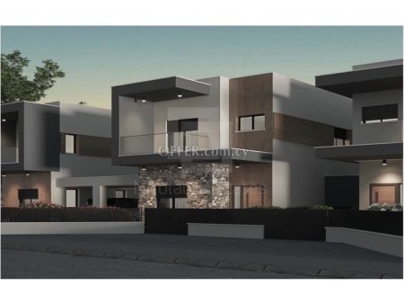 Brand new 3 bedroom semi detached house off plan in Erimi