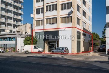 Ground floor shop with mezzanine in Agios Antonios, Nicosia