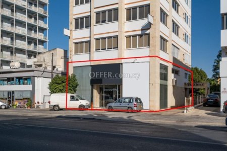 Ground floor shop with mezzanine in Agios Antonios Nicosia