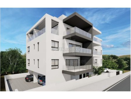 Brand new 2 bedroom penthouse apartment off plan in Agios Athanasios