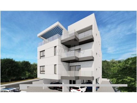 Brand new 1 bedroom apartment off plan in Agios Athanasios