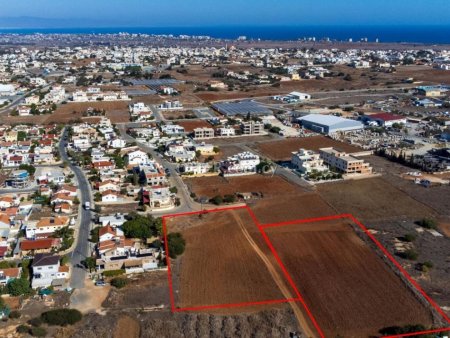 Two adjacent residential fields in Deryneia Famagusta