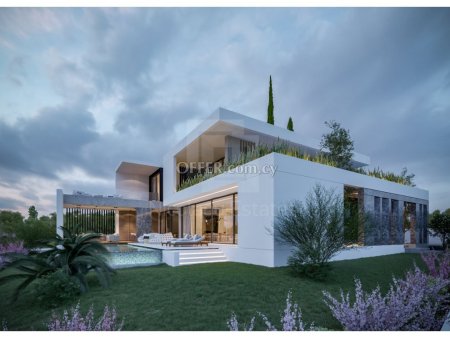 Luxury four bedroom villa for Sale in Germasogia area Limassol