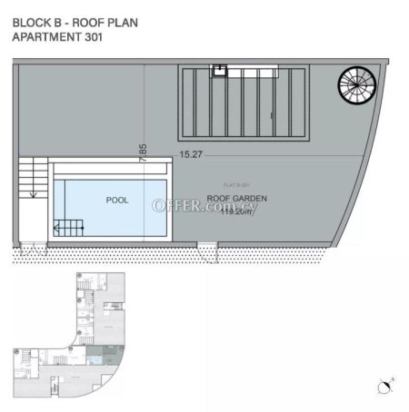 Apartment (Penthouse) in Kato Paphos, Paphos for Sale - 9