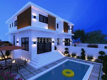 Luxury Semi Detached 3 Bedroom House  In Oroklini, Larnaka - 2