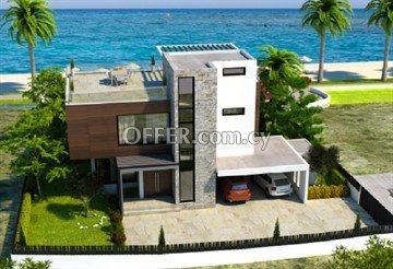 3 Bedroom Beachfront Luxury Villa  In Oroklini, Larnaca - 5