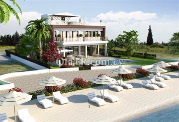 3 Bedroom Beachfront Luxury Villa  In Oroklini, Larnaca - 4