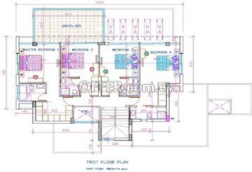 3 Bedroom Beachfront Luxury Villa  In Oroklini, Larnaca - 2