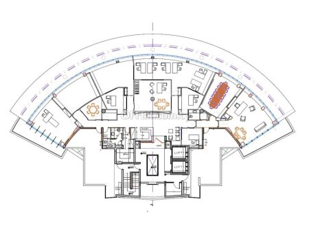 Luxury high tech whole floor office space of 486sqm in a prestigious business centre in Agios Athanasios area - 2