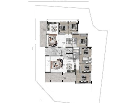 New three bedroom apartment in Kaimakli area of Nicosia - 5