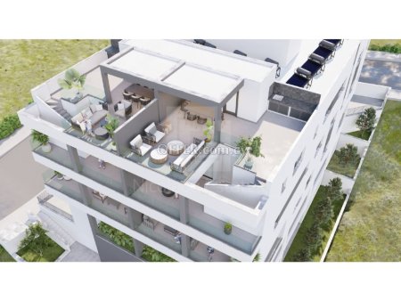 Luxury 2 bedroom penthouse apartment under construction at Panthea