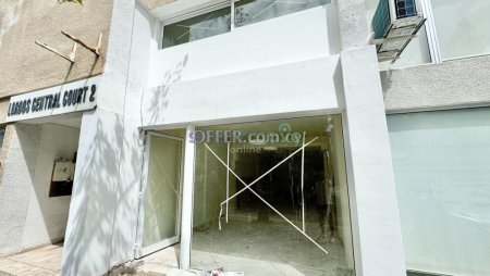 80m2 Furnished Shop For Rent Limassol
