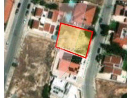 Residential plot 527 sq.m. for sale in Makedonitissa near Tymvos