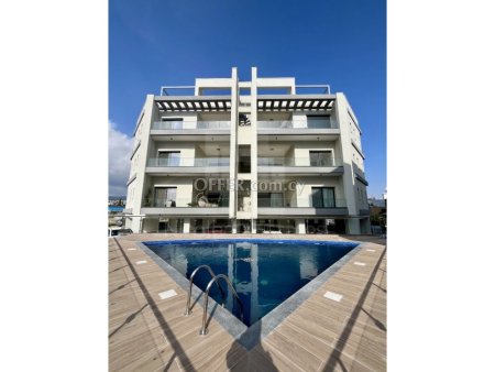 Modern four bedroom flat for sale in Potamos Germasogias.