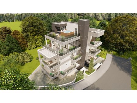 Brand new luxury 2 bedroom penthouse apartment in Agios Athanasios
